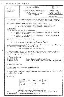 Tabor kolejowy wąskotorowy - Wagony towarowe na tor o szerokości 785 mm - Haki cięgłowe BN-64/3532-12