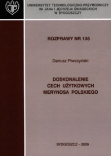 Doskonalenie cech użytkowych merynosa polskiego