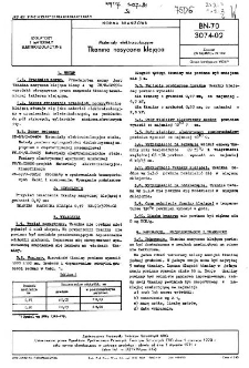 Materiały elektroizolacyjne - Tkanina nasycona klejąca BN-70/3074-02