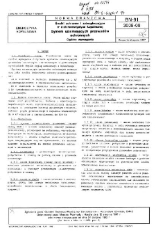 Środki ochronne i zabezpieczające w elektroenergetyce kopalnianej - System uziemiających przewodów ochronnych - Ogólne wymagania BN-91/3008-08