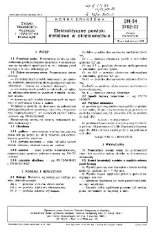 Elektrolityczne powłoki metalowe w okrętownictwie BN-84/3702-02