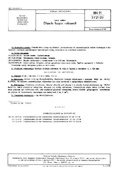 Linia wałów - Dławiki łożysk rufowych BN-71/3721-20