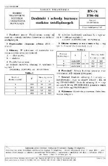 Drabinki i schody burtowe statków śródlądowych BN-74/3786-04