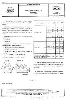 Maszty statków śródlądowych - Zaczepy BN-75/3784-06