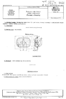 Zamknięcia celne ładowni statków śródlądowych - Zaczep chowany BN-75/3788-06 Arkusz 13