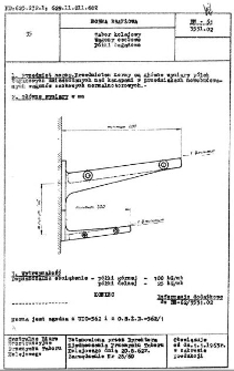 Tabor kolejowy - Wagony osobowe - Półki bagażowe BN-61/3531.02