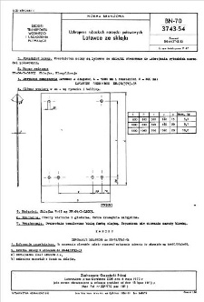 Uzbrojenie rybackich narzędzi połowowych - Latawce ze sklejki BN-70/3743-54