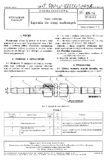 Sprzęt nurkowy - Łączniki do węży nurkowych BN-74/3746-01