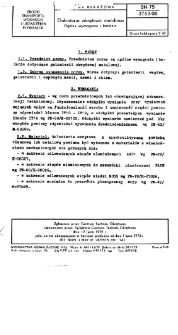 Galanteria okrętowa metalowa - Ogólne wymagania i badania BN-75/3763-08