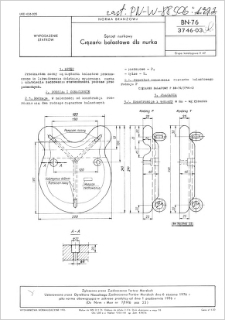 Sprzęt nurkowy - Ciężarki balastowe dla nurka BN-76/3746-03