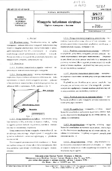 Wciągarki ładunkowe okrętowe - Ogólne wymagania i badania BN-77/3753-01