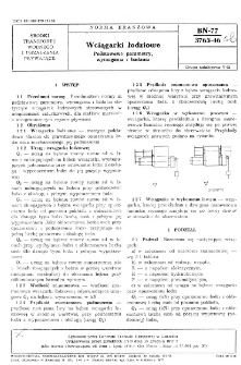 Wciągarki łodziowe - Podstawowe parametry, wymagania i badania BN-77/3765-46