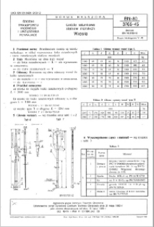 Łodzie ratunkowe statków morskich - Wiosła BN-80/3765-45