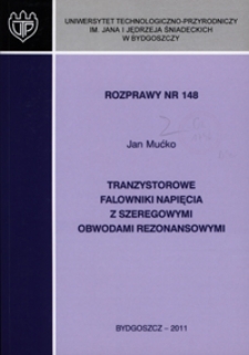 Tranzystorowe falowniki napięcia z szeregowymi obwodami rezonansowymi