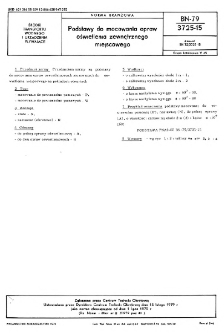 Podstawy do mocowania opraw oświetlenia zewnętrznego miejscowego BN-79/3725-15