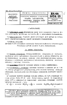 Odlewnicze materiały formierskie - Badania laboratoryjne - Oznaczanie stężenia jonów wodorowych BN-66/4024-19