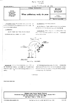 Wlew pokładowy wody do picia BN-80/3732-07