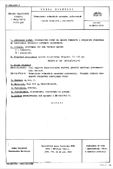 Uzbrojenie rybackich narzędzi połowowych - Ogniwa ósemkowe i stoperowe BN-63/3743-16