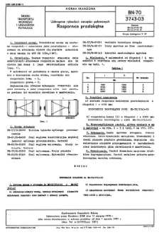 Uzbrojenie rybackich narzędzi połowowych - Rozpornice prostokątne BN-70/3743-03