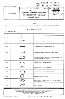 Spawalnictwo - Symbole graficzne stosowane na urządzeniach i sprzęcie spawalniczym BN-82/4101-06