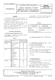 Spawanie konstrukcji lotniczych - Elektrody otulone do spawania stali węglowych i niskostopowych BN-89/4101-10