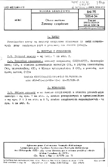 Okucia meblowe - Zawiasy czopikowe BN-75/5054-04