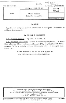 Okucia meblowe - Zasuwki wierzchnie BN-75/5054-11