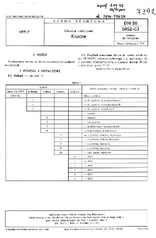 Okucia meblowe - Klucze BN-86/5052-03