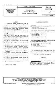 Meble metalowe - Łóżka dziecięce - Wspólne wymagania i badania BN-73/4964-04