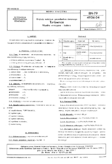 Artykuły metalowe gospodarstwa domowego - Tortownice - Wspólne wymagania i badania BN-79/4936-04