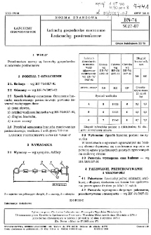 Łańcuchy gospodarskie montowane - Łańcuchy postronkowe BN-74/5027-07