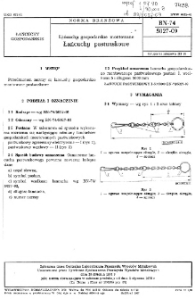 Łańcuchy gospodarskie montowane - Łańcuchy pastwiskowe BN-74/5027-09