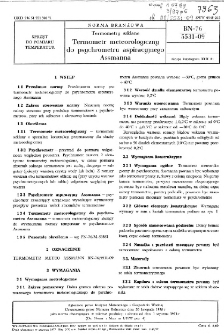 Termometry szklane - Termometr meteorologiczny do psychrometru aspiracyjnego Assmanna BN-76/5531-09
