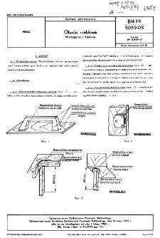 Okucia meblowe - Wymagania i badania BN-79/5059-03