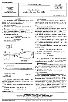 Narzędzia lekarskie - Imadło do igieł łyp Stille BN-68/5919-05