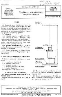 Obiektywy mikroskopowe - Podstawowe wymagania BN-74/5555-12