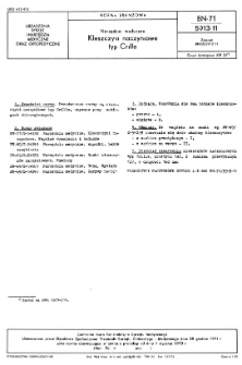 Narzędzia medyczne - Kleszczyki naczyniowe typ Crille BN-71/5913-11