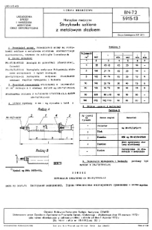 Narzędzia medyczne - Strzykawki szklane z metalowym stożkiem BN-72/5915-13