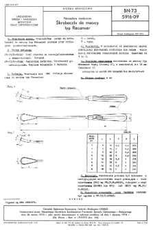 Narzędzia medyczne - Skrobaczki do macicy łyp Recamier BN-73/5916-09