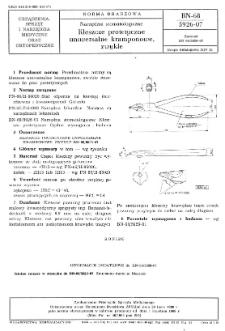 Narzędzia stomatologiczne - Kleszcze protetyczne uniwersalne kramponowe, zwykłe BN-68/5926-07