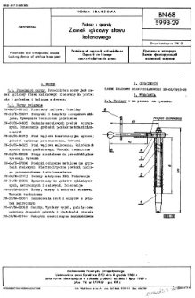 Protezy i aparaty - Zamek iglicowy stawu kolanowego BN-68/5993-29