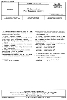 Wyroby ortopedyczne - Pasy brzuszne ciążowe BN-70/5995-26