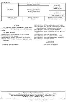 Wyroby ortopedyczne - Kule pachowe BN-73/5995-06