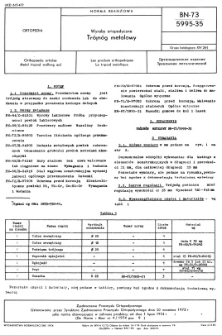 Wyroby ortopedyczne - Trójnóg metalowy BN-73/5995-35