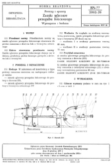 Protezy i aparaty - Zamki iglicowe przegubu łokciowego - Wymagania i badania BN-77/5993-59