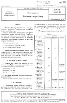 Sole fosforowe - Fosforan trójsodowy BN-74/6016-46