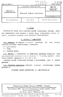 Siarczek sodowy techniczny BN-76/6016-58