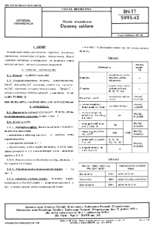 Wyroby ortopedyczne - Dzianiny szklane BN-77/5995-43