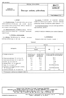Siarczyn sodowy pofenolowy BN-77/6016-21