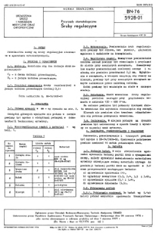 Przyrządy stomatologiczne - Śruby regulacyjne BN-76/5928-01